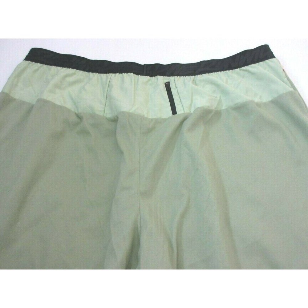 COPY - Nike Men's Phenom Elite Wild Running Pants Oil Green Honeydew Black Size… - Picture 7 of 7